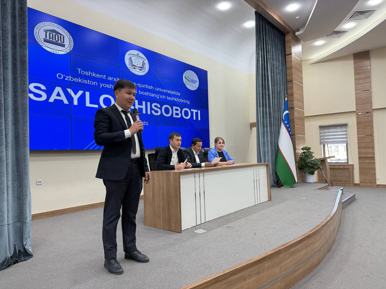 TAQU Yoshlar ittifoqi boshlang‘ich tashkilotining saylov-hisobot yig‘ilishi bo‘lib o‘tdi